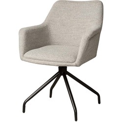 SIDD Ortana swivel armchair - Alpine steel 149
