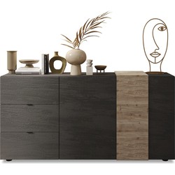 Buffet 2 Deuren 3 Laden L181 cm - Pluton