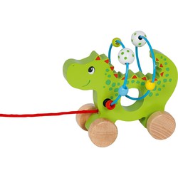 Goki Goki Pull along animal with bead maze dragon 14 x 8 x 12 cm