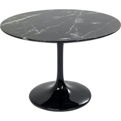 Kare Eettafel Solo Marble Black