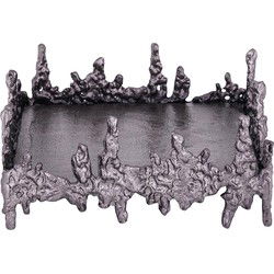 PTMD Plateau Barrie - 27x27x12 cm - Aluminium - Metaal
