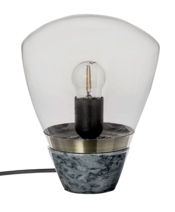 Riverdale Tafel lamp Marble Donkergrijs 23 cm - 