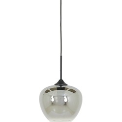 Light and Living hanglamp  - zwart - glas - 2952212