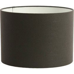 Light & Living - kap - Livigno - grijs - textiel - Ø 35cm - E27 - 2234881