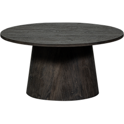 WOOOD Maan Salontafel - MDF - Donkerbruin - 40x80x80
