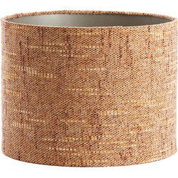 Light&living Kap cilinder 40-40-30 cm OSIRE terra-bruin