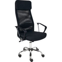 PIONEER II - Bureaustoel - Zwart - Polyester