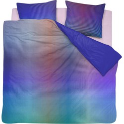 Damai Dekbedovertrek Rainbow Violet-2-persoons (200 x 200/220 cm)
