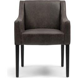 Riviera Maison Savile Row Dining Armchair, pellini, espresso