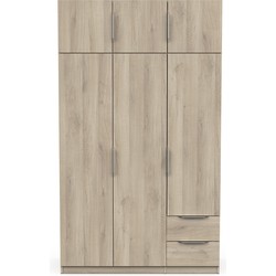 Kast 6 deuren en 2 laden Ghost - L119,4 cm