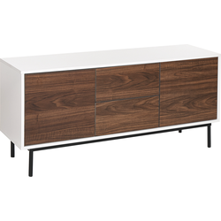 Beliani OKLAND - Sideboard-Wit-Vezelplaat