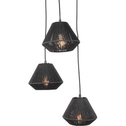 Hanglamp Ibiza Diamond 3-Lichts 30x30x150 cm