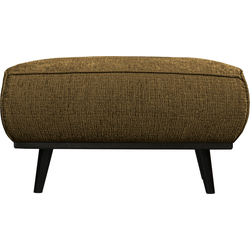 STATEMENT HOCKER STRUCTURE VELVET BRASS