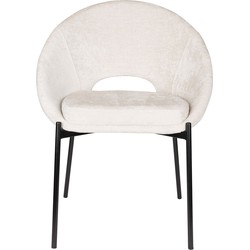 Housecraft Living Dando Eetkamerstoelen Off White - Set van 2