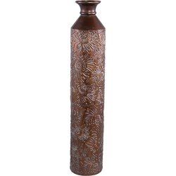 PTMD Rella Decoratief Object - 18 x 18 x 93 cm - Metaal - Koper