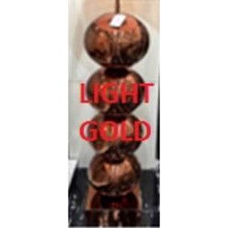 Light&living Vloerlamp Ø30x137 cm LOVIS licht goud