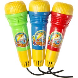 Decopatent® Uitdeelcadeaus 12 STUKS Echo Microfoons - Speelgoed Traktatie Uitdeelcadeautjes voor kinderen - Microphone