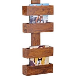 Pippa Design Massief houten Krantenrek - Tijdschriftenrek