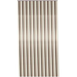 Vliegen/insecten gordijn Aruba - bruin/beige - PVC - 90 x 200 cm - Vliegengordijnen