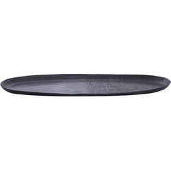 PTMD Schaal Jowad - 60x25x2 cm - Aluminium - Grijs