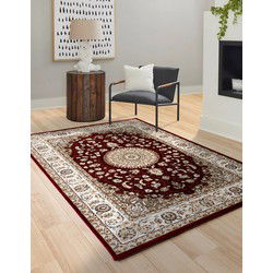 Alcon Klassiek Rood vloerkleed - Oosters - 280 X 380 CM