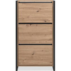 Schoenenkast met 3 kleppen L70 cm - DENVER