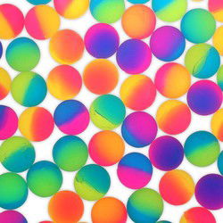 Decopatent 100 STUKS Frosted Stuiterballen 2.7 Cm - Uitdeelcadeaus - Traktatie Uitdeelcadeautjes voor kinderen - Grabbelton - School - Kinderfeestje - Klein Speelgoed Trakteren - Grabbelton Traktaties Cadeautjes