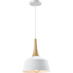 QUVIO Hanglamp rond wit - QUV5156L-WHITE