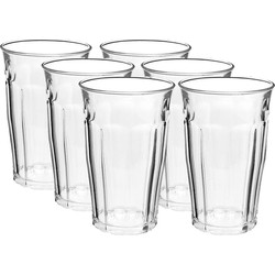 Duralex Picardie Longdrinkglazen - 18x stuks - 360 ml/36 cl - Water/sap/koffie glazen - Longdrinkglazen