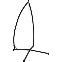 Vrijstaand hangend stoelframe 210 cm metaal max. 120 kg