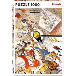Piatnik Piatnik Bustling Aquarelle - Wassily Kandinsky (1000)