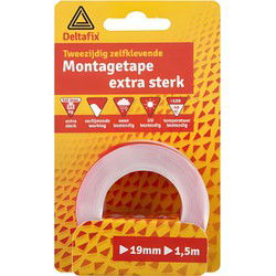 Montagetape extra 19mmx1,5m transp