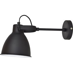 Wandlamp Dock ø17cm. vintage black