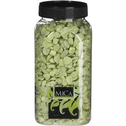 Mica Decorations steentjes mica lime