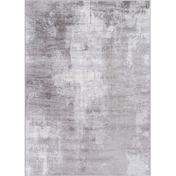 Modern Abstract Tapijt GIULIA - Grijs - 200x275 cm