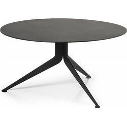 Spinder Design salontafel Daley 80 - Zwart -  Ø 80