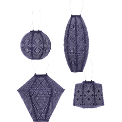 Lumiz Solar Buitenlampionnen Future Dusk Set - 4 stuks