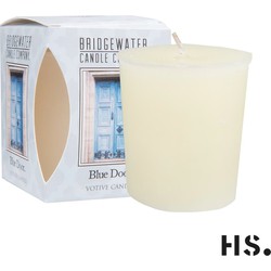 Votive kaars blue door - Home Society