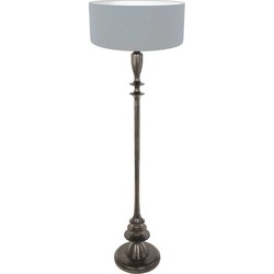 Anne Lighting vloerlamp Bois - zwart - hout - 50 cm - E27 fitting - 3925ZW