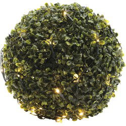 Lumineo Buxus kerstverlichting - 60 LED lampjes - warm wit -35 x 35 cm - Kerstverlichting lichtgordijn