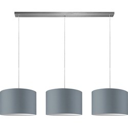 hanglamp beam 3 bling Ø 35 cm - lichtgrijs