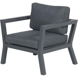 Colorado lounge fauteuil - carbon black - reflex black
