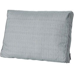 Lounge rug Basic grey 60 cm x 43 cm (2 stuks)
