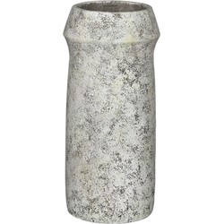 PTMD Nimma Grey cement pot wide top round high M