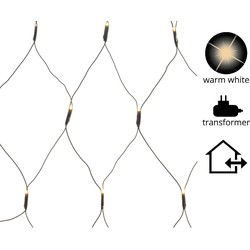 LED netverlichting buiten/1x4.8m-360L/zwart/warm wit