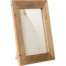 HSM Collection-Fotolijst Pigura -35x3x45 (23x33)-Naturel-Teak