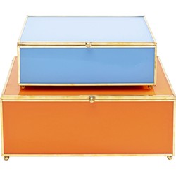 Doos Neomi Orange Blue (Set van 2)