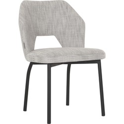 MUST Living Side chair Bloom,82x54x57 cm, polaris light grey