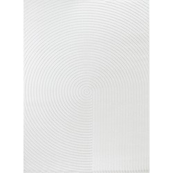 Modern Scandinavisch Tapijt EMIKO - Wit - 120x170 cm