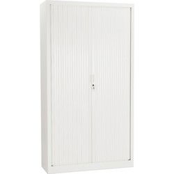 CLASSIFY hoge kantoorkast met gordijnen 120x43x198 cm